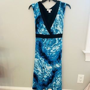 Blue maxi dressbarn dress